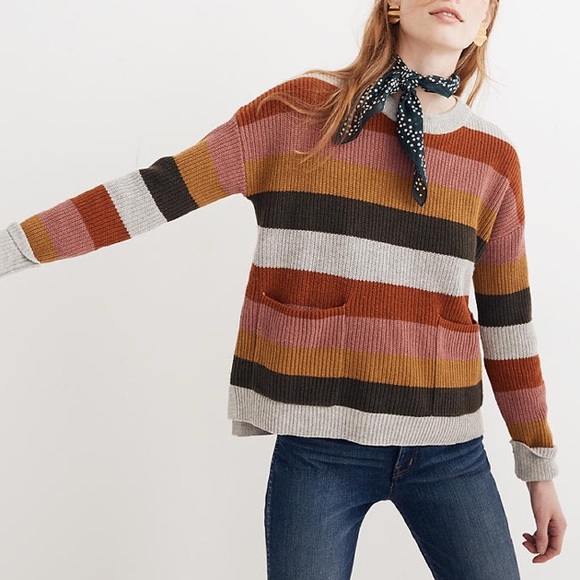 Madewell Sweaters - Madewell Patch Pocket Pullover Sweater